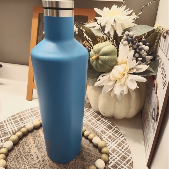 🎉EUC Corkcicle Brand Waterman 25 oz Stainless Steel Thermos Bottle, Matte Blue - Picture 4 of 9